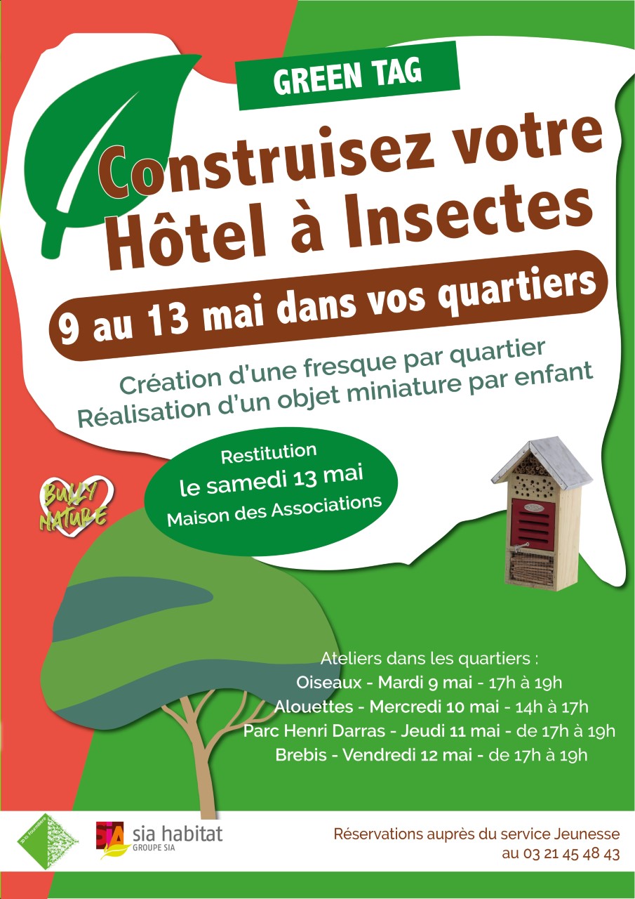 Construisez votre hôtel à insectes